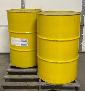 (2) Metal 55 Gallon Barrels