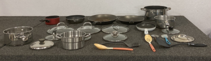 Assorted Pots And Pans