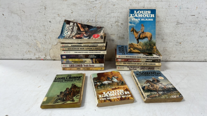 (16) Louis L&rsquo;Amour Books
