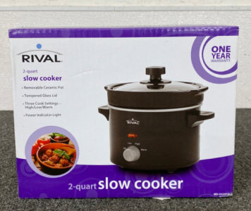 Rival 2-Quart Slow Cooker