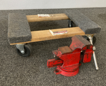 Movers Dolly And Craftman Bench Vise