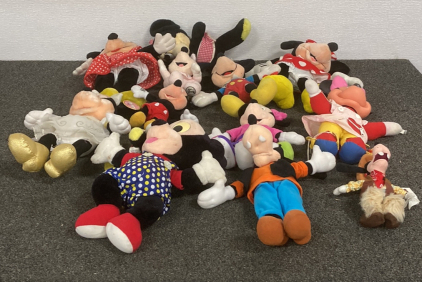 Assorted Disney Plushies