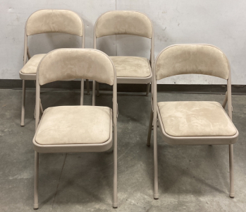 Set of (4) Folding Chairs