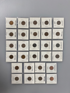 Assorted Vintage Collector Pennies
