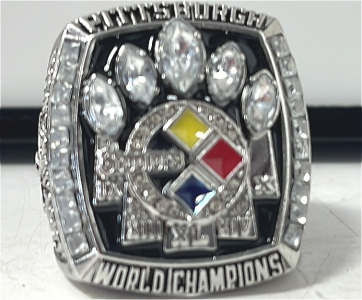 Pittsburgh Steelers 2005 Super Bowl Championship Ring (Named to Hines Ward)