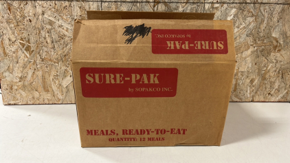 (12) Sure-Pak Meals, Ready-to-Eat