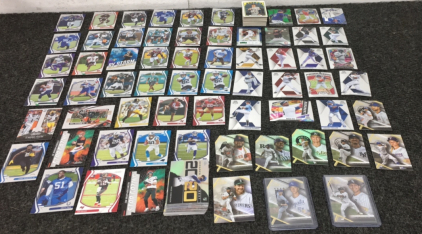 NFL and MLB sports cards