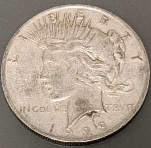1923 Liberty Silver Dollar Coin - GUARANTEED AUTHENTIC