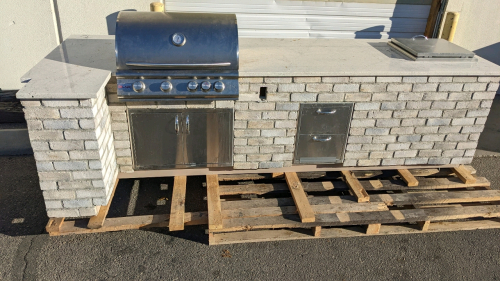 Complete Grilling Station 139"x55"