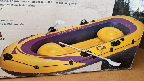 4-Person Inflatable Boat