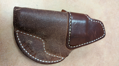 Leather Belt Pistol Holster