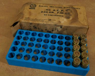 (10) .45 ACP Ammo w/Rack