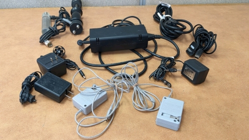 Assorted Power Cords, Cables