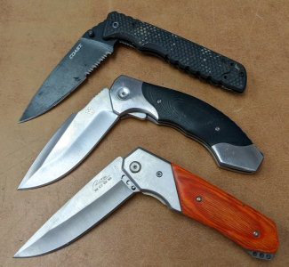 (3)Lock-blade Pocket Knives