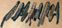 (8) Camouflage Rifle Straps