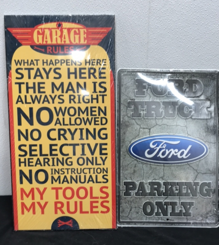 2 Signs for Garages/Trucks