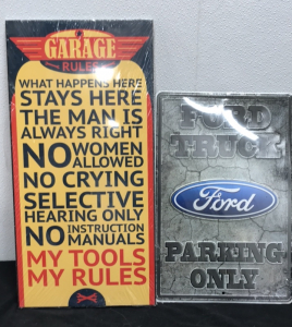 2 Signs for Garages/Trucks