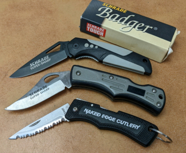 CKRT & Schrade Pocket Knives