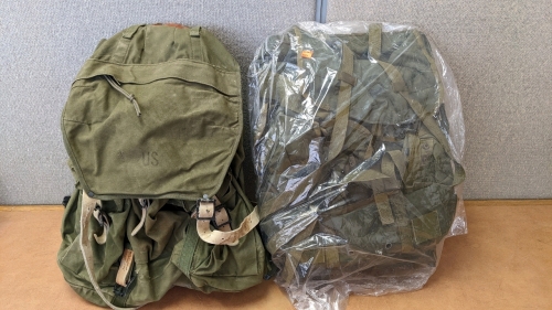 (2) US Military Backpacks