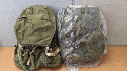 (2) US Military Backpacks