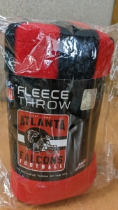 New Falcons 50x60 Fleece Throw
