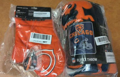 New Bears 50x60 Fleece Throw, Oven Mitts & Key Fob