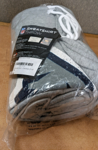 New Patriots 54x84 Sweatshirt Throw