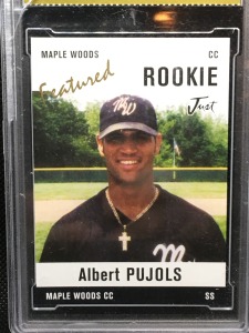 Albert Pujols Rookie Card - Graded Gem Mint 10