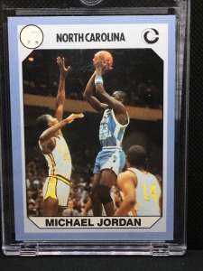 Michael Jordan College Basketball Card