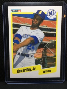 Ken Griffey Jr. Vintage 1990 Baseball Card