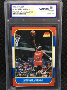 Michael Jordan Basketball Card - Gem Mint "10"