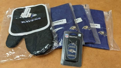 New Ravens Finger Towels, Potholder/Mitt, Neck Tag