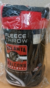 New Falcons 50x60 Fleece Throw