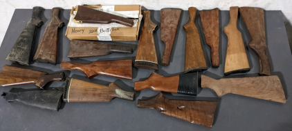 Assorted Rifle Butt Stocks