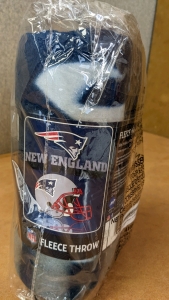 New Patriots 50x60 Fleece Throw