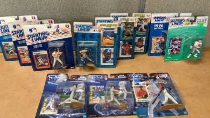Vintage Unopened 1988-2000 Starting Lineup Sports Figures w/Cards