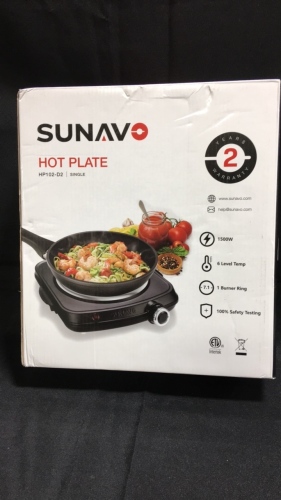 *New* Sunavo Hot Plate