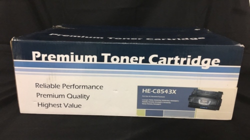 New HE-C8543X Premium Toner Cartridge For HP Printers