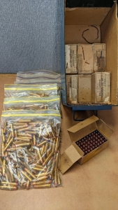 (1,000) .30 Carbine Rounds in Metal Ammo Box