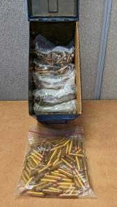 (600) .30 Carbine Rounds in Metal Ammo Box