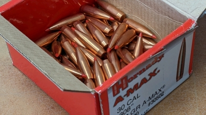 Hornady 30cal 168gr Bullets