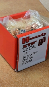 Hornady 32cal 60gr Bullets