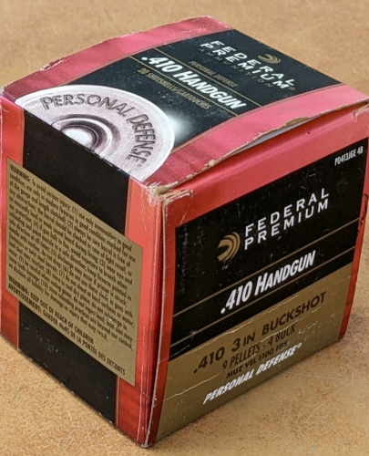 Federal .410 Handgun Buckshot (20)