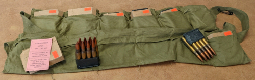 (48) .30cal Cartridges in Clips w/Ammo Belts