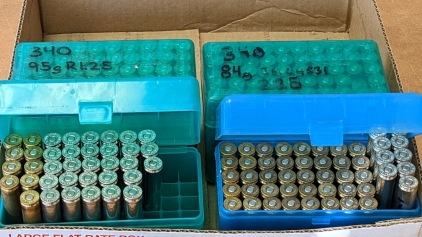 (140+) Weatherby .340 Mag Ammo & (40) Primed Casings