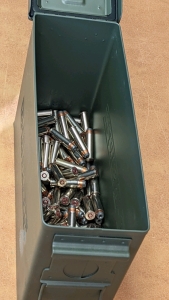 .357 Win Mag Ammo in Metal Ammo Can