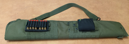 Canvas Gun Sleeve with (15)rnds of .410 Ammo