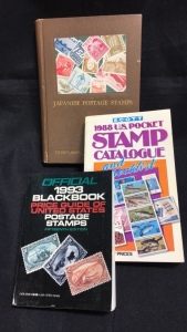 1988 & 1993 Stamp Guides, 1950 Japanese Postage Stamps