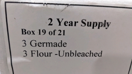 Germade & Flour - Food Staples - Two Year Supply