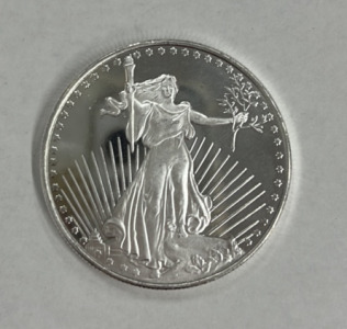 One Troy Ounce Fine Silver .999